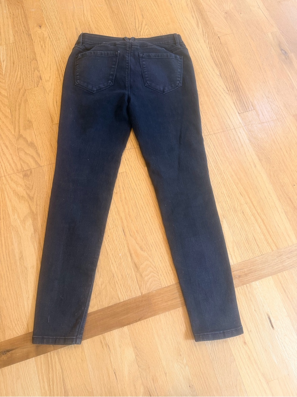 Women’s Size 4/27 "Curve Appeal" Skinny Jeans - Black Stretch Denim GUC - Picture 7 of 7